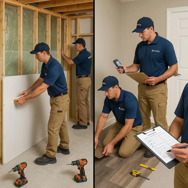 Repairs and Reconstruction process in Lewisville, AR